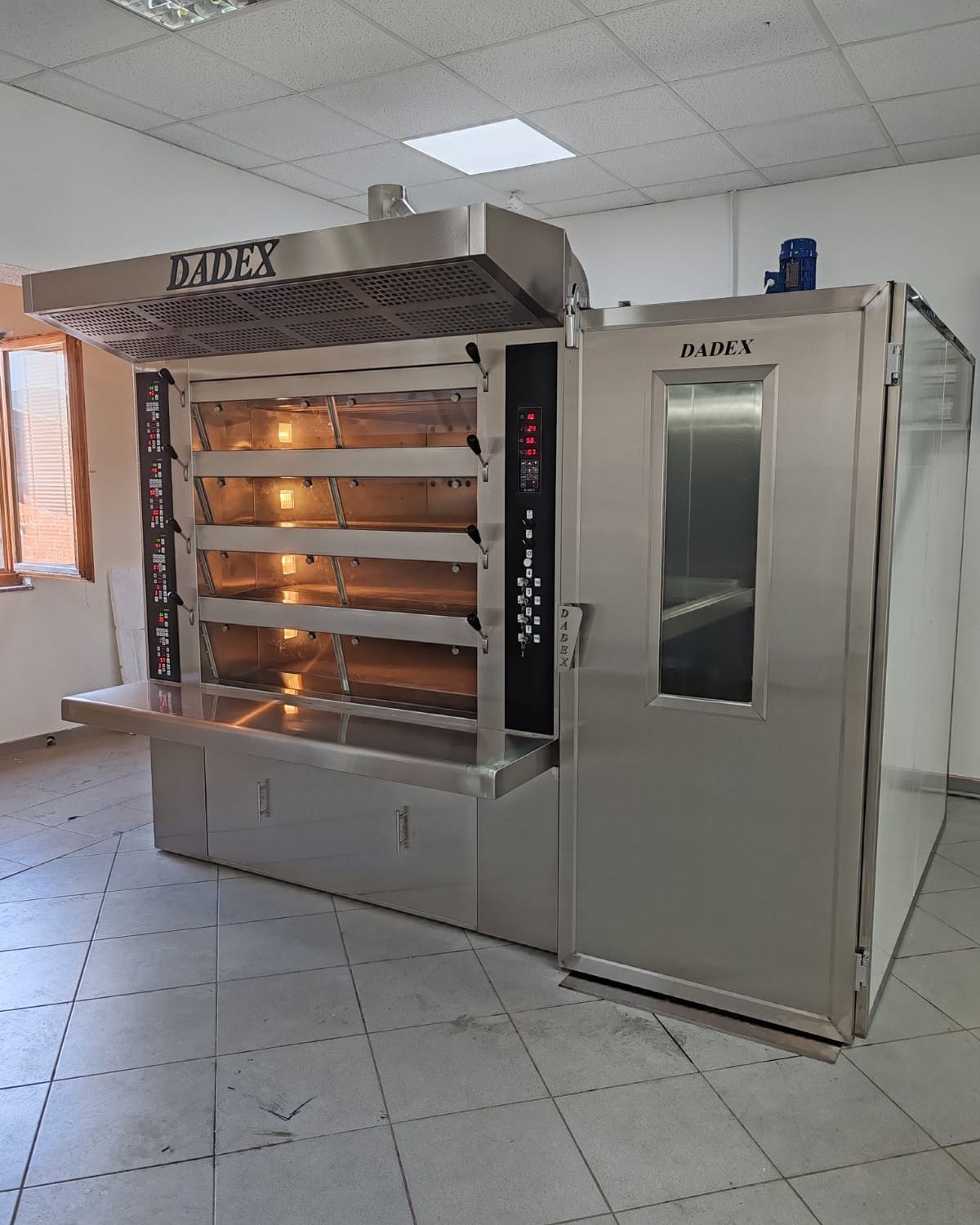 Cuptor electric profesional DADEX - vedere 1