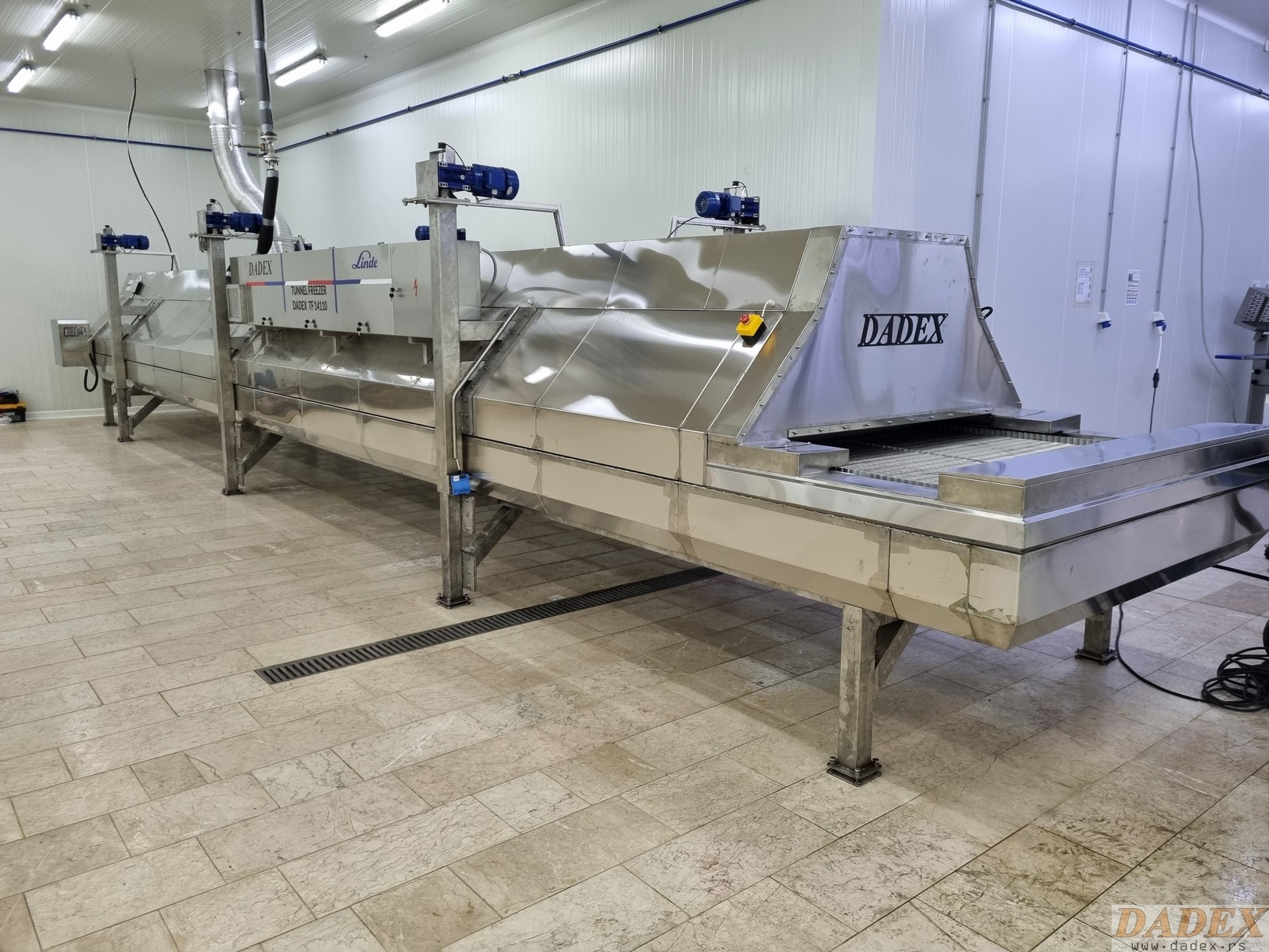 Congelator tunel criogenic DADEX - vedere 1