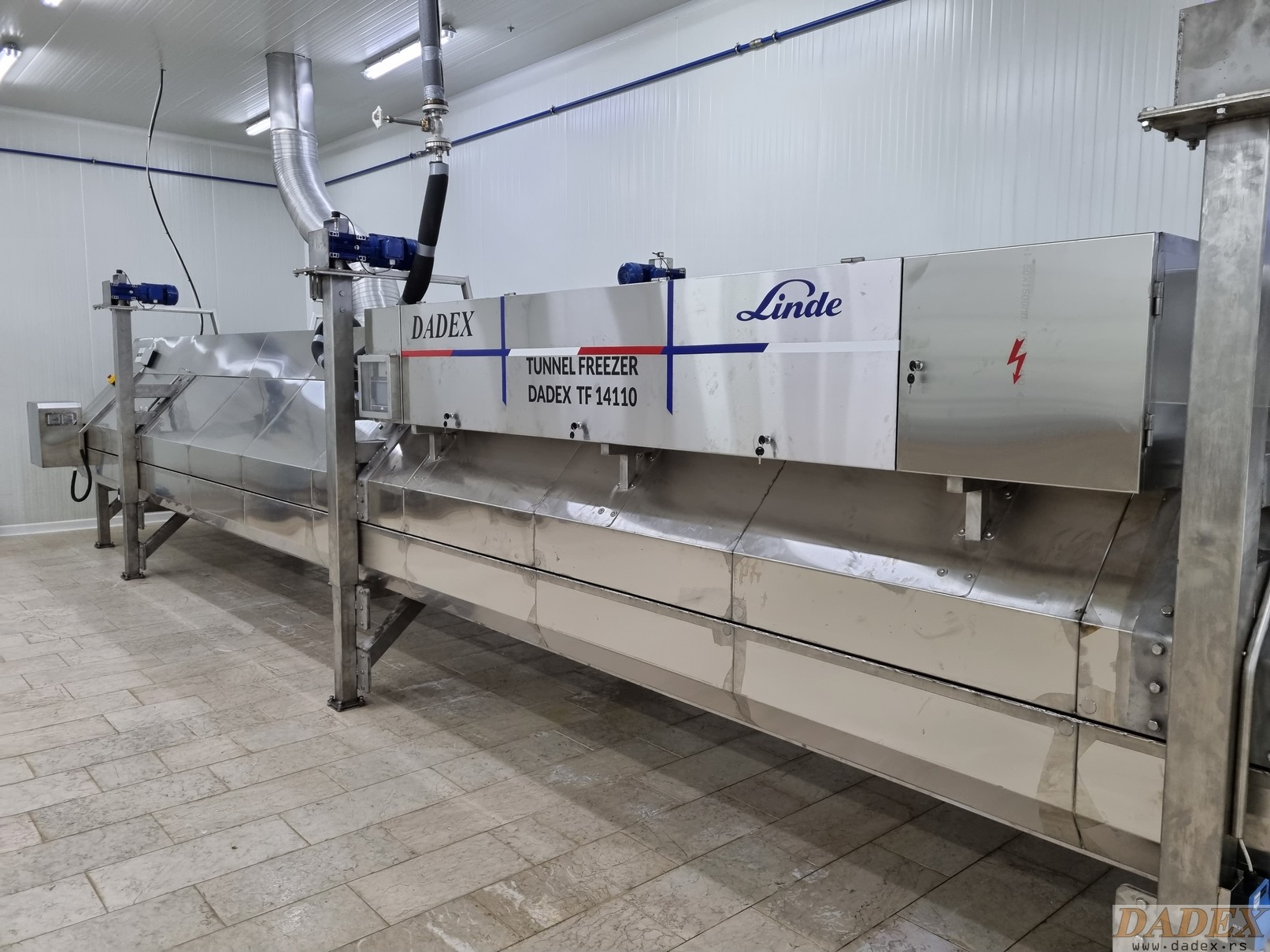 Congelator tunel criogenic DADEX - vedere 2