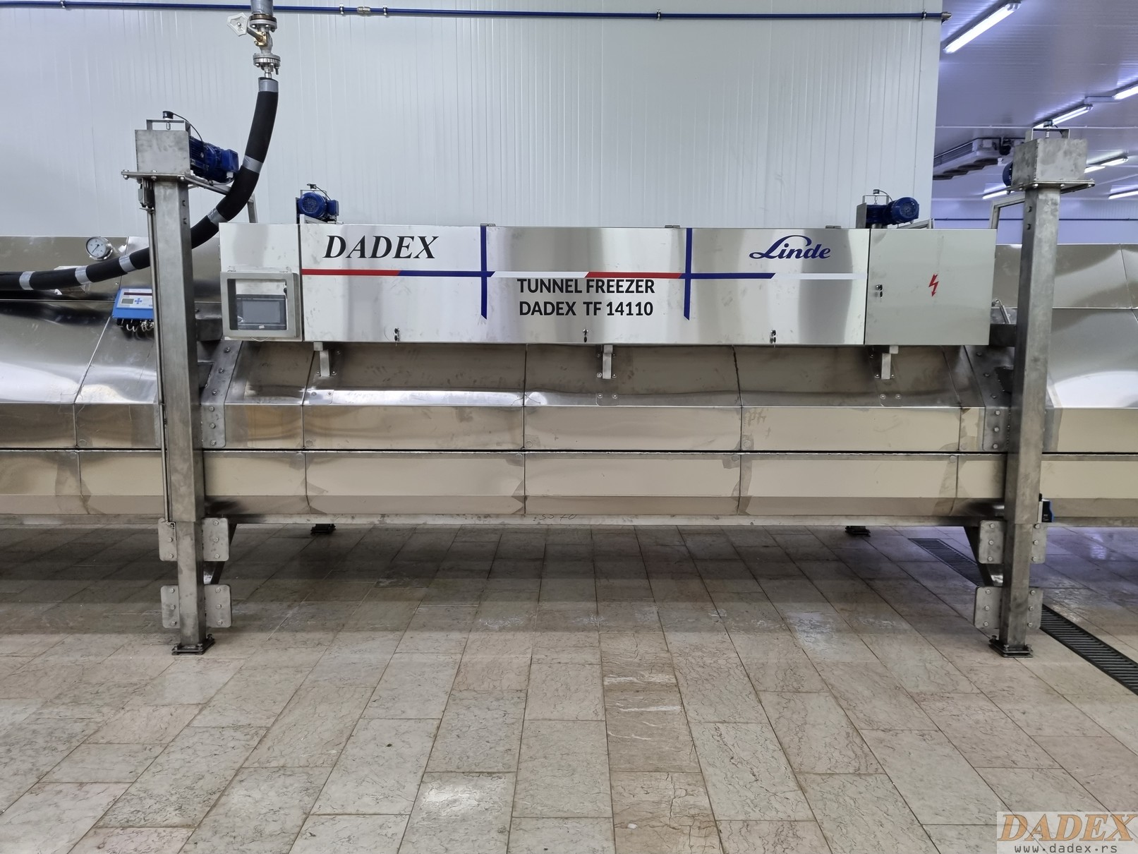 Congelator tunel criogenic DADEX - vedere 3